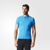 M61a8118 - Adidas Chill Polo Shirt Blue - Men - Clothing